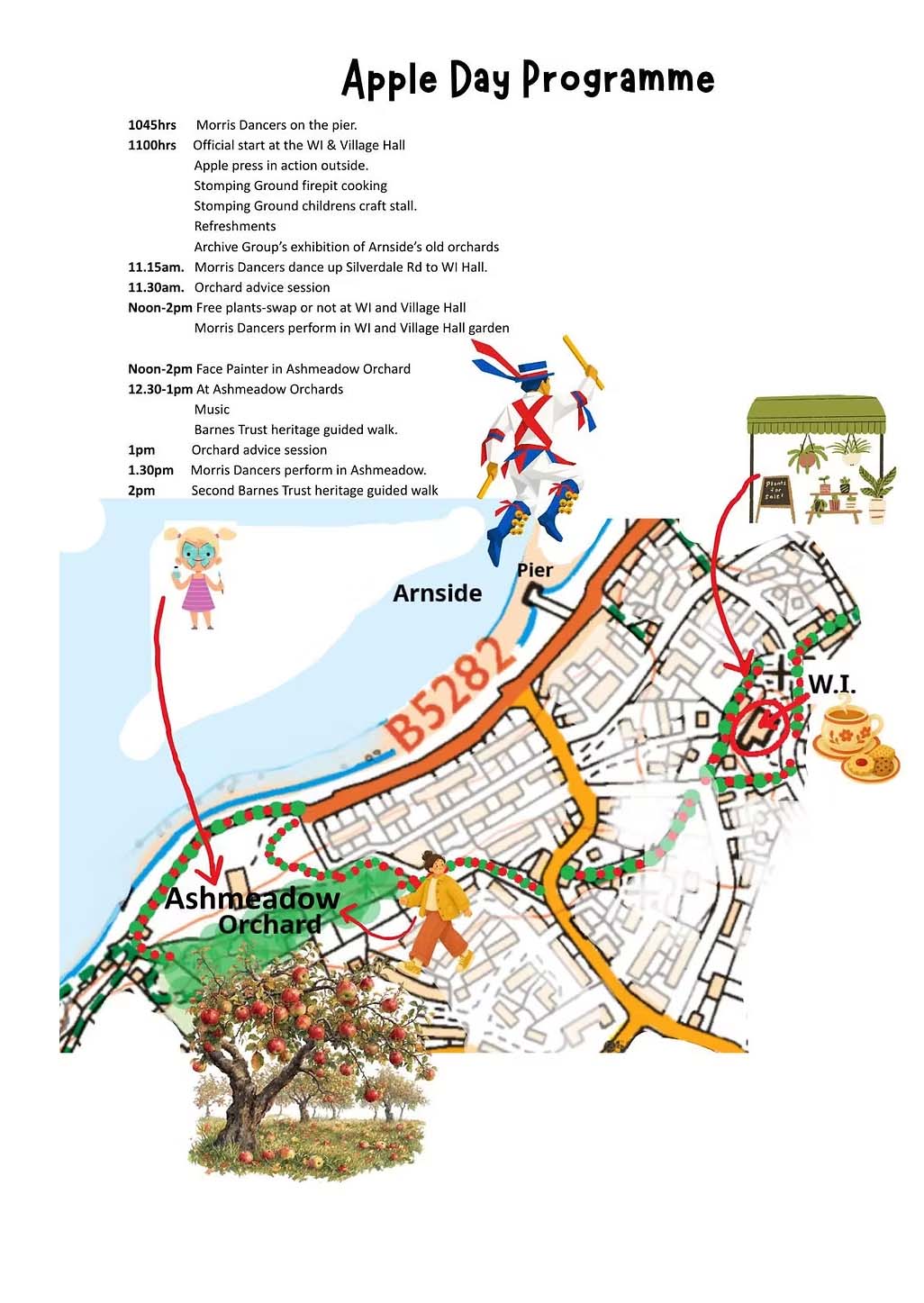 Apple Day Map